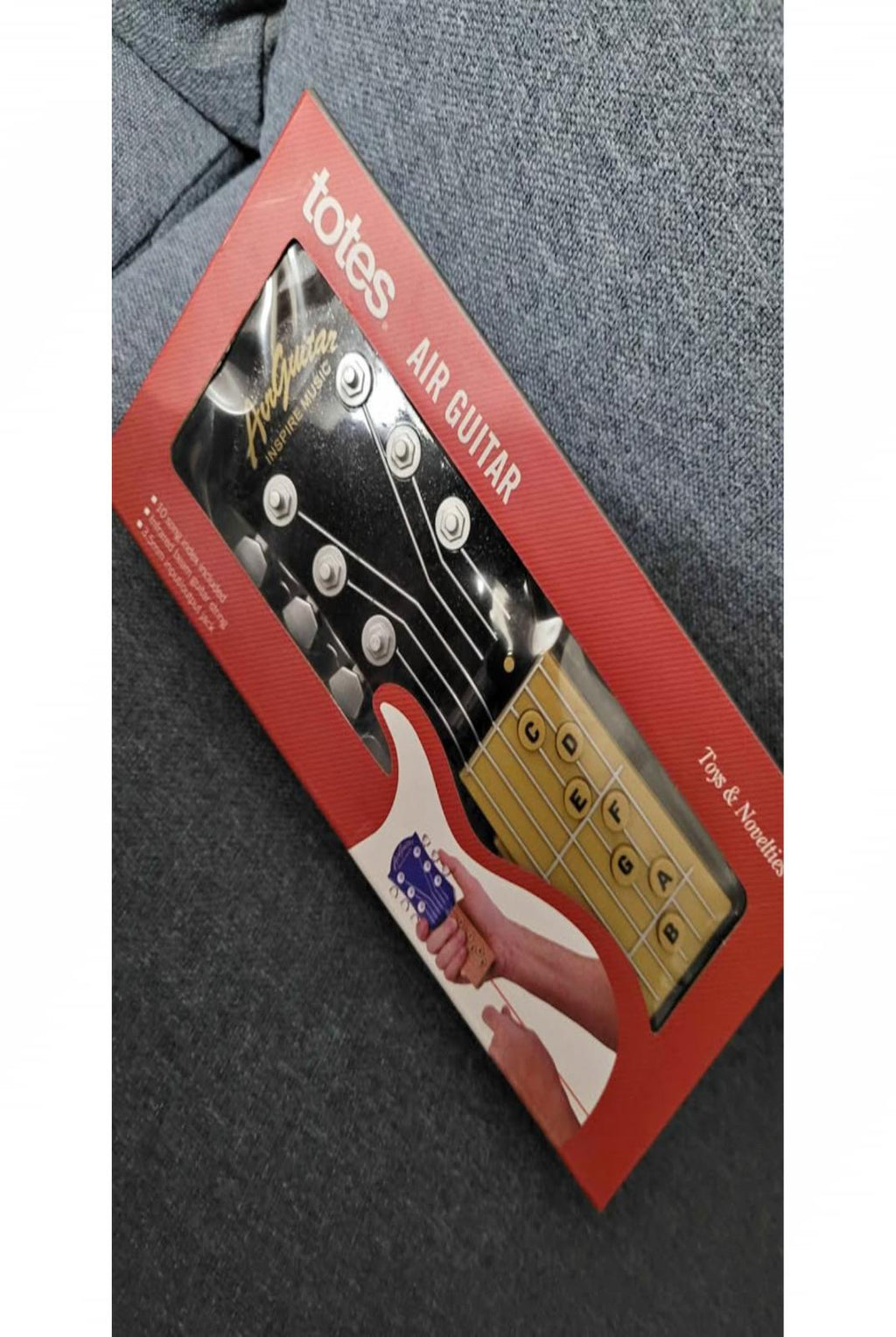 Totes Air Guitar Electronic Guitar Toy with Original Box
